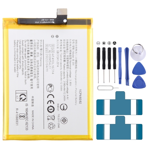 

For vivo Z1i B-D9 3260mAh Li-Polymer Battery Replacement