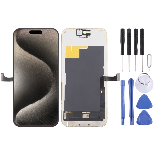 

For iPhone 15 Pro YK OLED LCD Screen with Digitizer Full Assembly, Remove IC Need Professional Repair