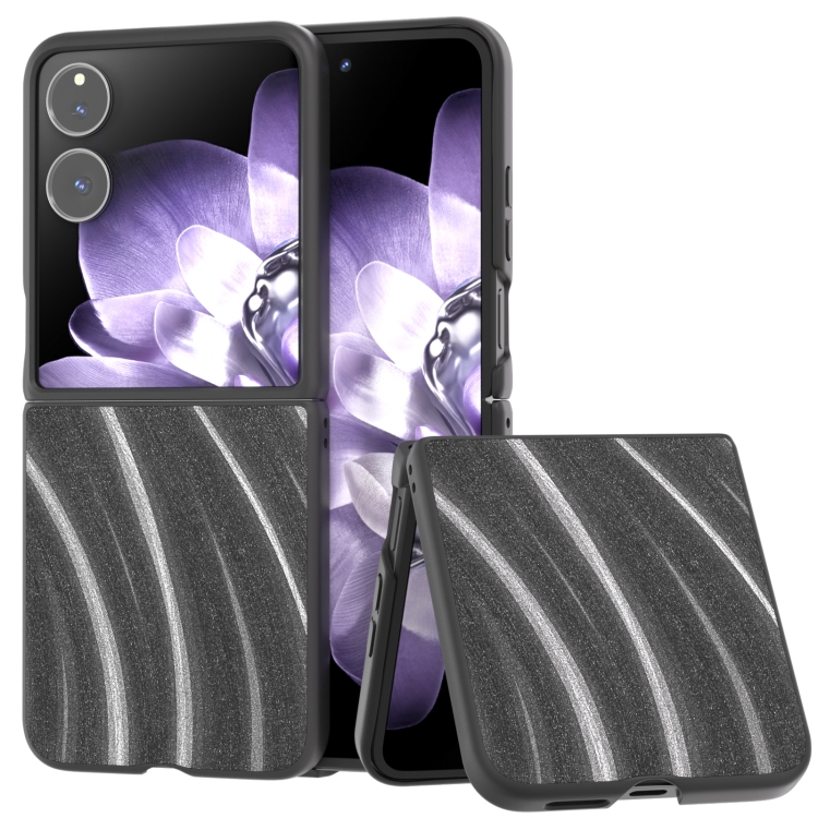 

For Xiaomi Mix Flip Galactic Pattern Protective Phone Case(Grey)