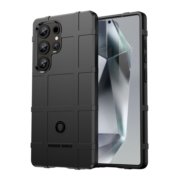 

For Samsung Galaxy S25 Ultra 5G Full Coverage Shockproof TPU Phone Case(Black)