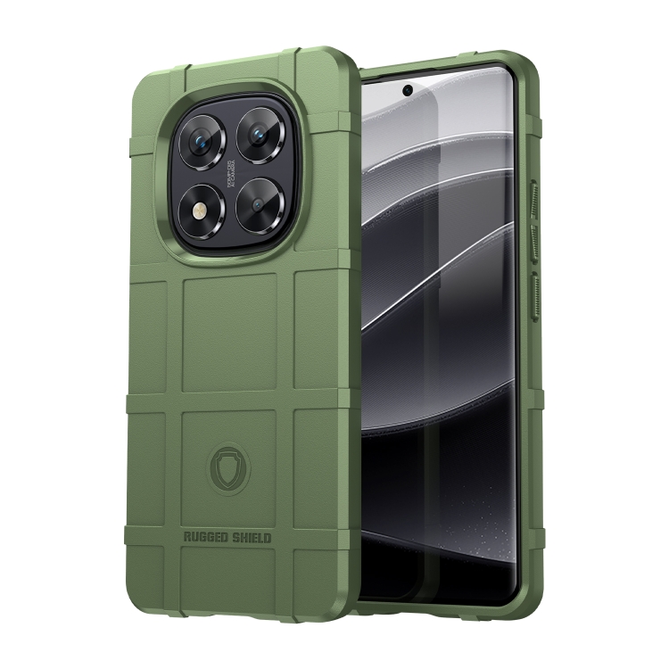

For Redmi Note 14 Pro 5G Full Coverage Shockproof TPU Phone Case(Green)