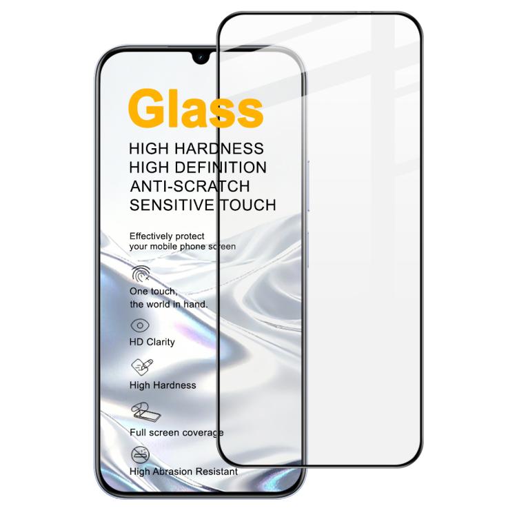

For Realme C83 5G / P4 Lite 5G / C100 5G imak 9H Surface Hardness Full Screen Tempered Glass Film Pro+ Series