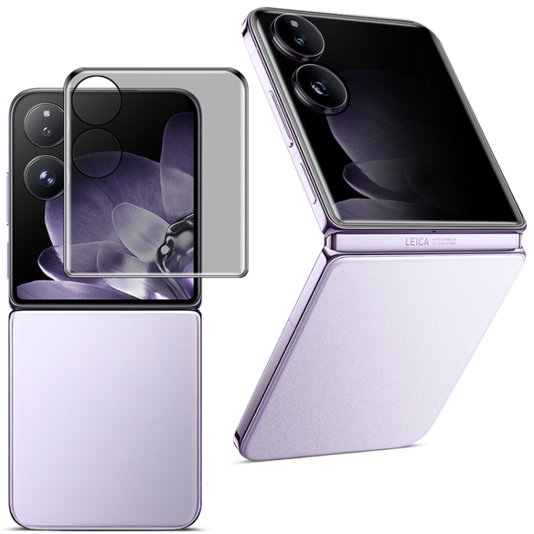 

For Xiaomi Mix Flip imak 3D Curved Privacy Anti-glare Full Rear Screen Tempered Glass Film