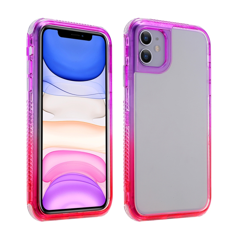 For Iphone 12 Mini 3 In 1 Dreamland Pc Tpu Two Color Border Protective Case