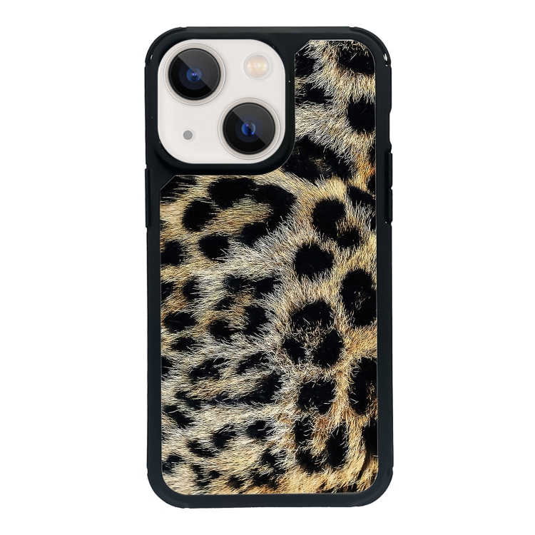 

For iPhone 15 Exclusive Design Style PC Full Coverage Pattern Phone Case(Leopard Pattern C)