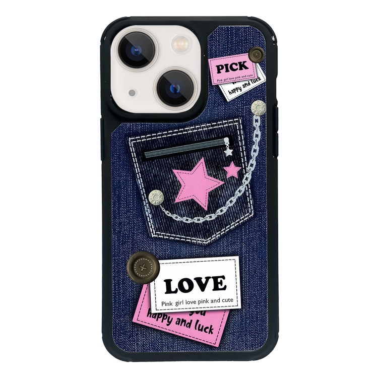 

For iPhone 15 Exclusive Design Style PC Full Coverage Pattern Phone Case(Pocket)