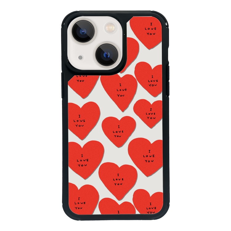 

For iPhone 14 Exclusive Design Style PC Full Coverage Pattern Phone Case(Sweet Tribute)