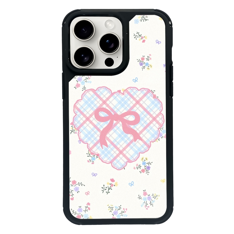 

For iPhone 12 Pro Max Exclusive Design Style PC Full Coverage Pattern Phone Case(Bow Tie)