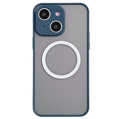 

For iPhone 15 Hawkeye Skin Feel MagSafe Phone Case(Royal Blue)