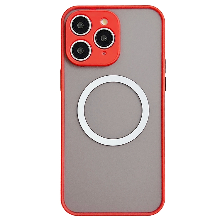 

For iPhone 11 Pro Hawkeye Skin Feel MagSafe Phone Case(Red)