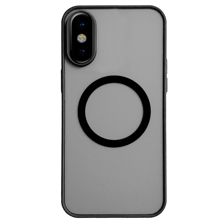 

For iPhone XS / X Hawkeye Skin Feel MagSafe Phone Case(Black)