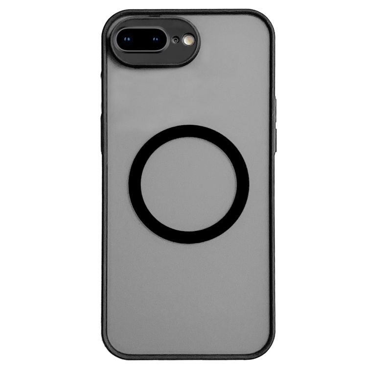 

For iPhone 8 Plus / 7 Plus Hawkeye Skin Feel MagSafe Phone Case(Black)