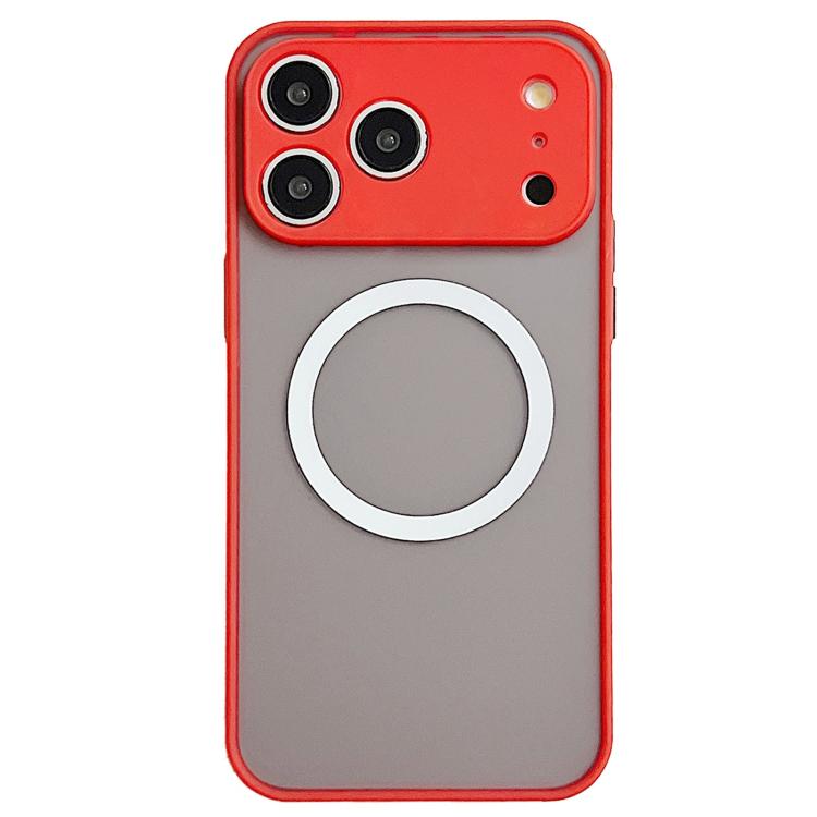 

For iPhone 17 Pro Hawkeye Skin Feel MagSafe Phone Case(Red)