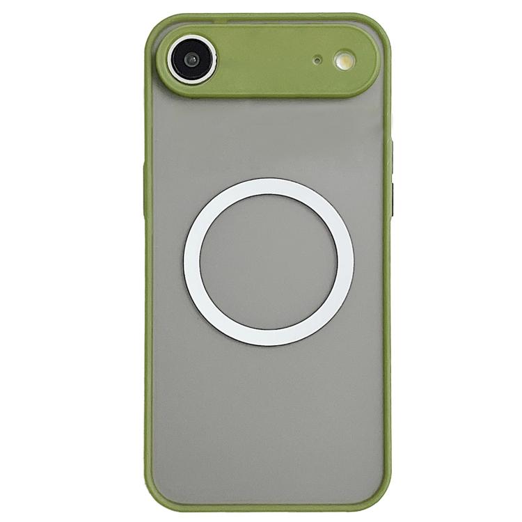 

For iPhone Air Hawkeye Skin Feel MagSafe Phone Case(Army Green)