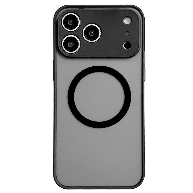 For iPhone 18 Pro Hawkeye Skin Feel MagSafe Phone Case(Black)