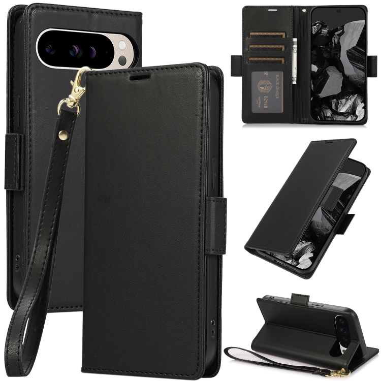 

For Google 9 / 9 Pro Side Buckle RFID Anti-theft Leather Phone Case(Black)