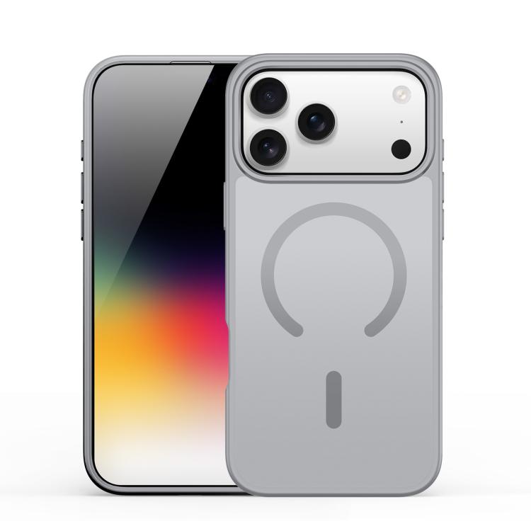 For iPhone 17 Pro Max DUX DUCIS Yind Series MagSafe TPU Hybrid PC Phone Case(Grey)