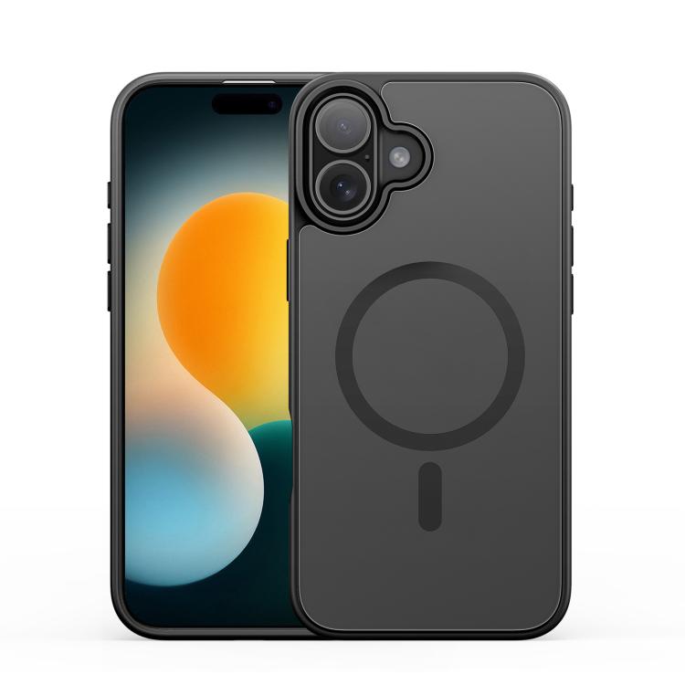 

For iPhone 17 DUX DUCIS Yind Series MagSafe TPU Hybrid PC Phone Case(Black)