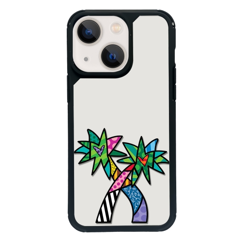 

For iPhone 14 Plus Exclusive Design Style PC Full Coverage Pattern Phone Case(Coconut Tree)