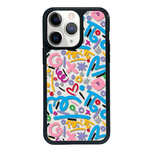 

For iPhone 13 Pro Max Exclusive Design Style PC Full Coverage Pattern Phone Case(Geometric C)