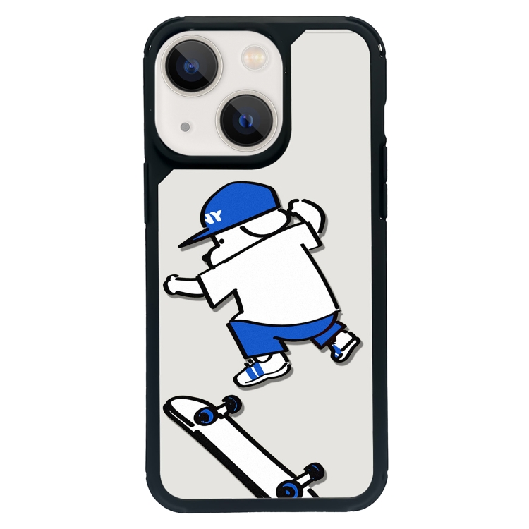 

For iPhone 15 Plus Exclusive Design Style PC Full Coverage Pattern Phone Case(Sports Dog A)