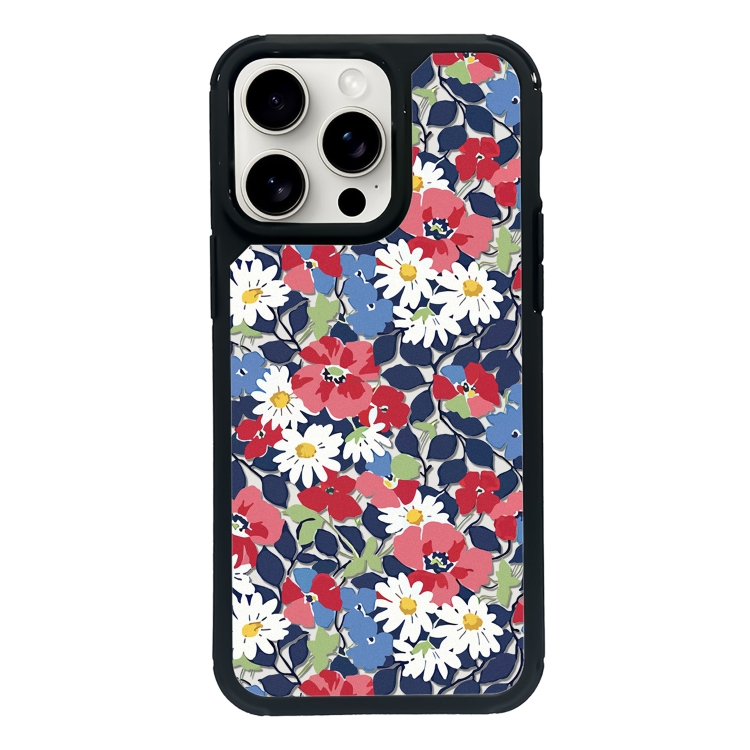 

For iPhone 13 Pro Exclusive Design Style PC Full Coverage Pattern Phone Case(Chamomile)