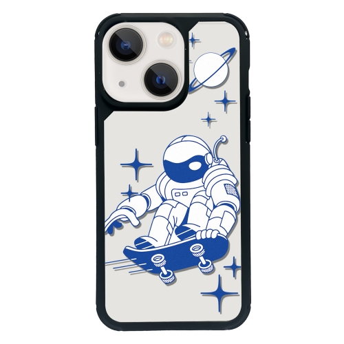 

For iPhone 13 Exclusive Design Style PC Full Coverage Pattern Phone Case(Astronaut B)