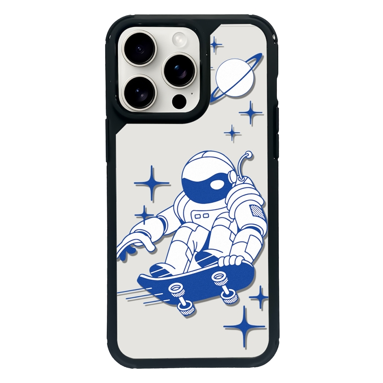 

For iPhone 12 Pro Exclusive Design Style PC Full Coverage Pattern Phone Case(Astronaut B)