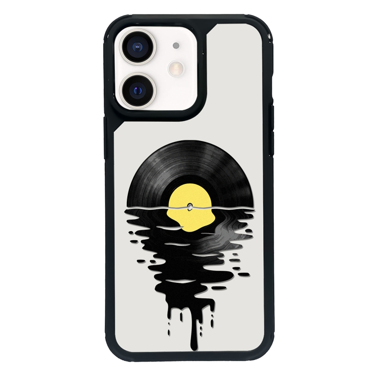

For iPhone 12 mini Exclusive Design Style PC Full Coverage Pattern Phone Case(Record)