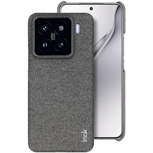 

For Xiaomi 15 imak Ruiyi Series Cloth Texture PU + PC Phone Case(Dark Grey)