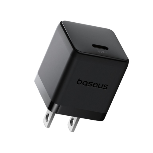 

Baseus 1C 20W Type-C Palm Fast Charger, Plug:US Plug(Black)