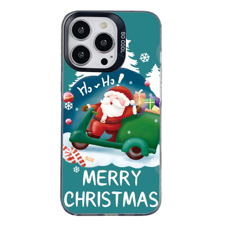 For iPhone 11 Pro Max Christmas Series PC Full Coverage Pattern