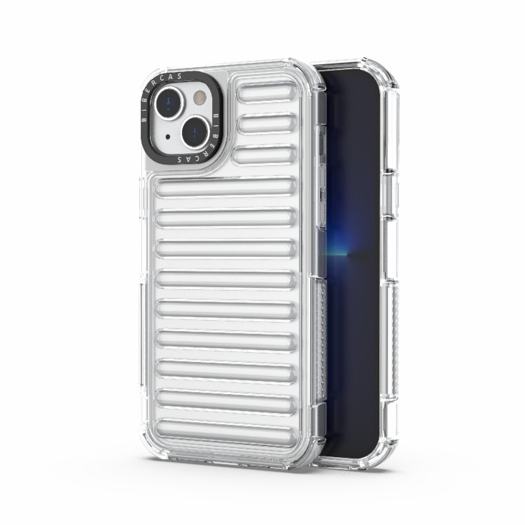 

For iPhone 14 Plus High Transparency TPU Hybrid PC Airbag Phone Case(Transparent)