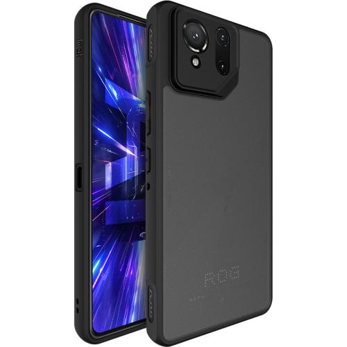 

For Asus ROG Phone 9 / 9 Pro imak UX-9B Series Four Corners Tiny Airbag Shockproof Phone Case(Black)