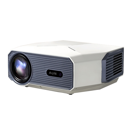 

AUN A004 Pro 1920 x 1080P 9000Lumen Android 9.0 Portable LCD Projector, US Plug(White)