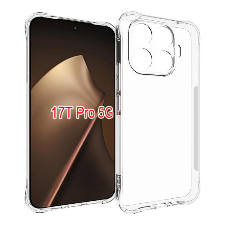 For Xiaomi 17T Pro 5G Shockproof Non-slip Thickening TPU Phone Case(Transparent)