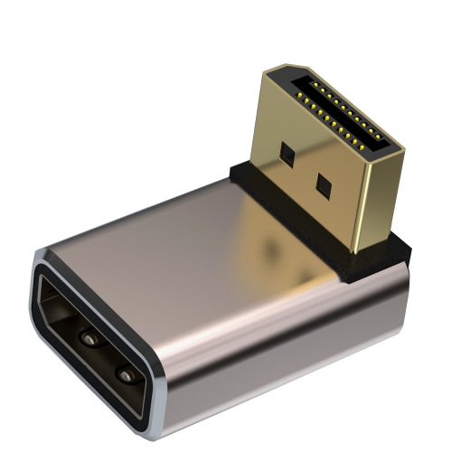 

8K 60Hz PD1.4 Male Displayport to Female Displayport Adapter Converter, Angle:Up