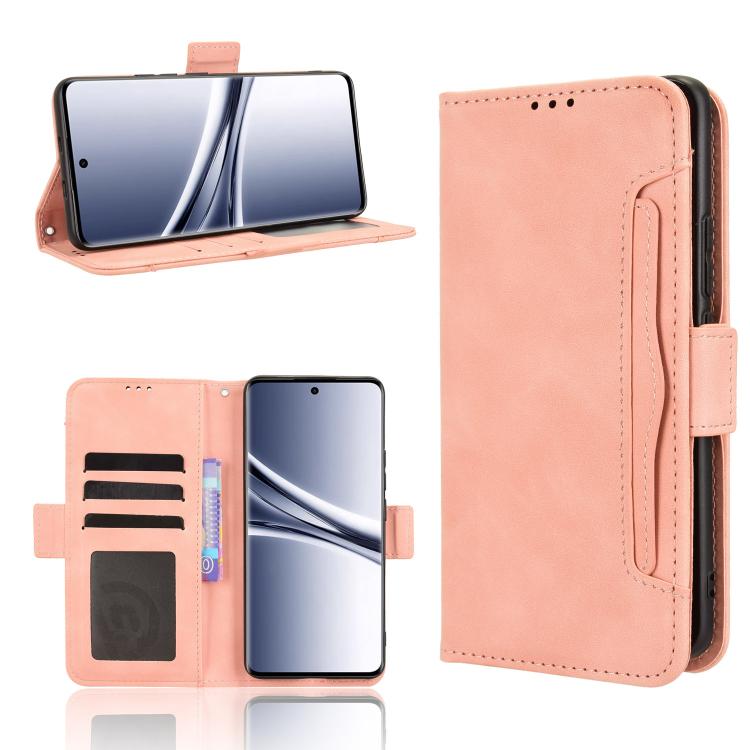 

For Redmi Note 15 5G / 4G 164mm / Poco M8 5G Skin Feel Calf Texture Card Slots Leather Phone Case(Pink)