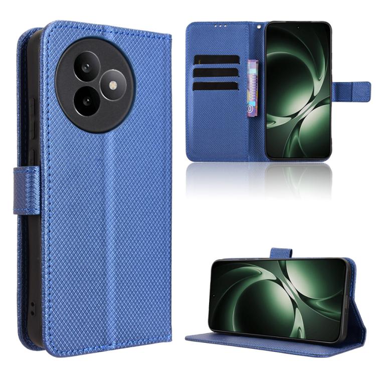 

For Redmi K80 Ultra Diamond Texture Leather Phone Case(Blue)