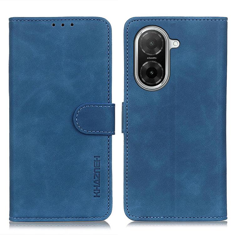

For Redmi A5 4G 171.7mm / Poco C71 KHAZNEH Retro Texture Flip Leather Phone Case(Blue)