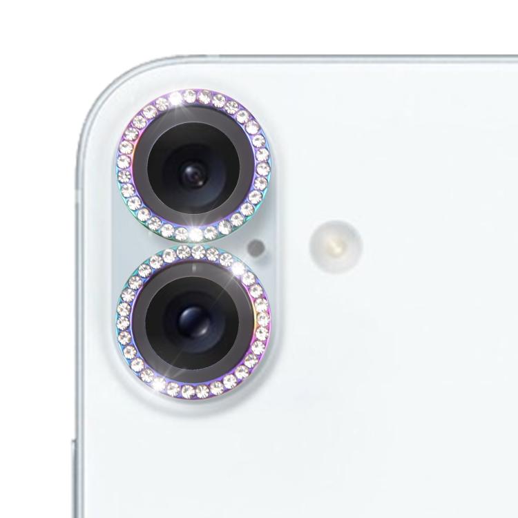 

For iPhone 17 9H Point Drill Camera Lens Protector Ring(Colorful)
