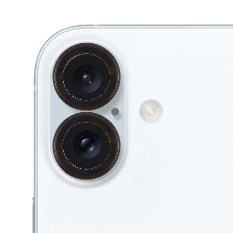 

For iPhone 17 Metal Tempered Glass Back Camera Film(Black)