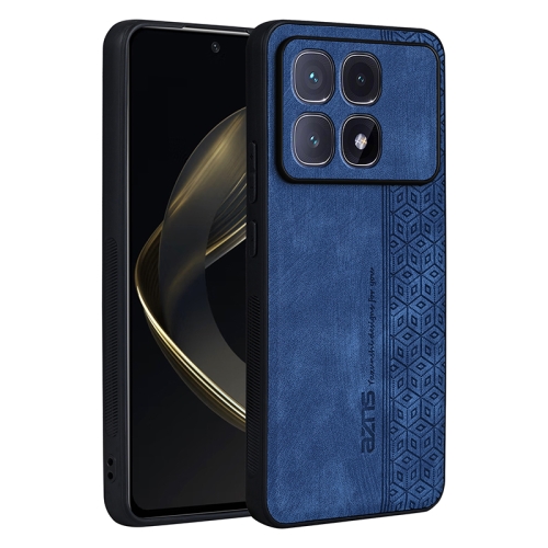 

For Redmi K70 Ultra AZNS 3D Embossed Skin Feel Phone Case(Sapphire Blue)