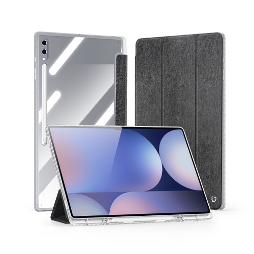 

For Samsung Galaxy Tab S10 Ultra / S9 Ultra DUX DUCIS Unid Series PU+TPU Smart Tablet Case(Black)