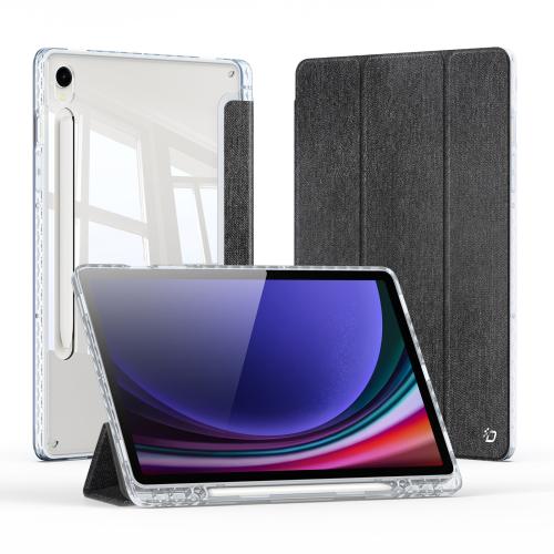 

For Samsung Galaxy Tab S9 / S9 FE DUX DUCIS Unid Series PU+TPU Smart Tablet Case(Black)