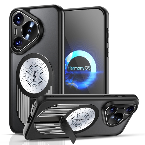 

For Huawei Pura 70 Ultra Heat Dissipation Aromatherapy Holder Phone Case(Black)