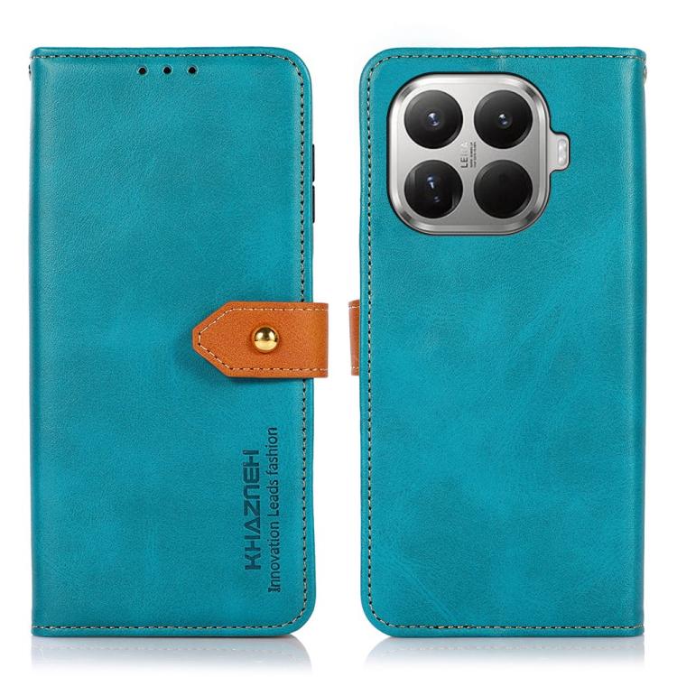 For Xiaomi 17T 5G KHAZNEH Cowhide Texture Flip Leather Phone Case(Blue)