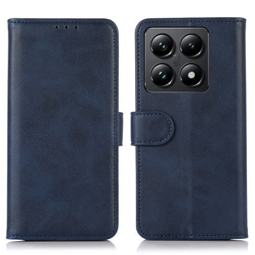 

For Xiaomi 14T Pro Cow Texture Leather Phone Case(Blue)