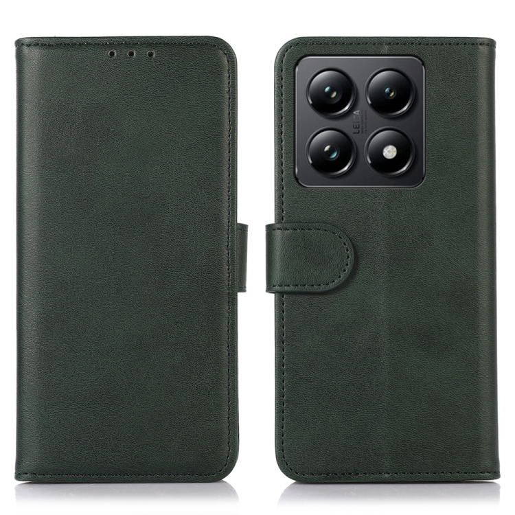 

For Xiaomi 14T Cow Texture Leather Phone Case(Green)