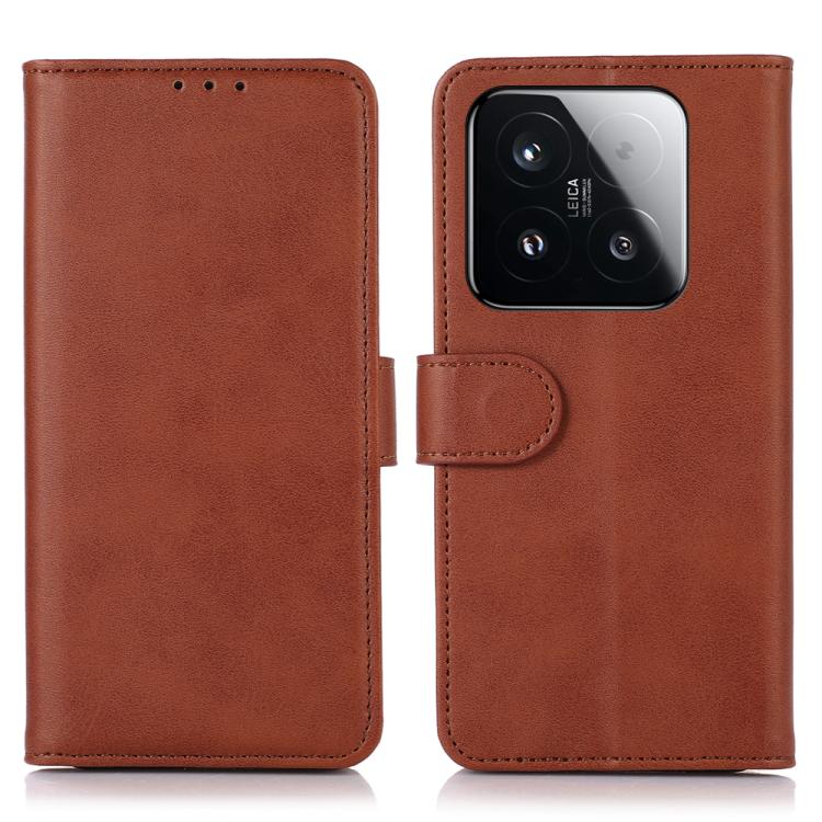 

For Xiaomi 15T 5G Cow Texture Leather Phone Case(Brown)
